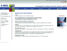 Tablet Screenshot of c-mol.nl